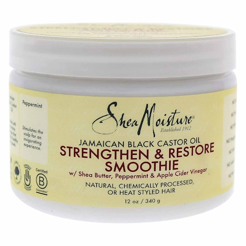 Shea Moisture Jamaican Black Castor Oil Strengthen and Restore Hair Smoothie 340g